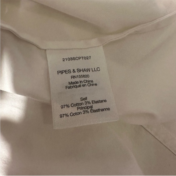 VERONICA BEARD Bab Flared-Cuff Button Down Shirt Blouse Size 00 - Picture 8 of 9